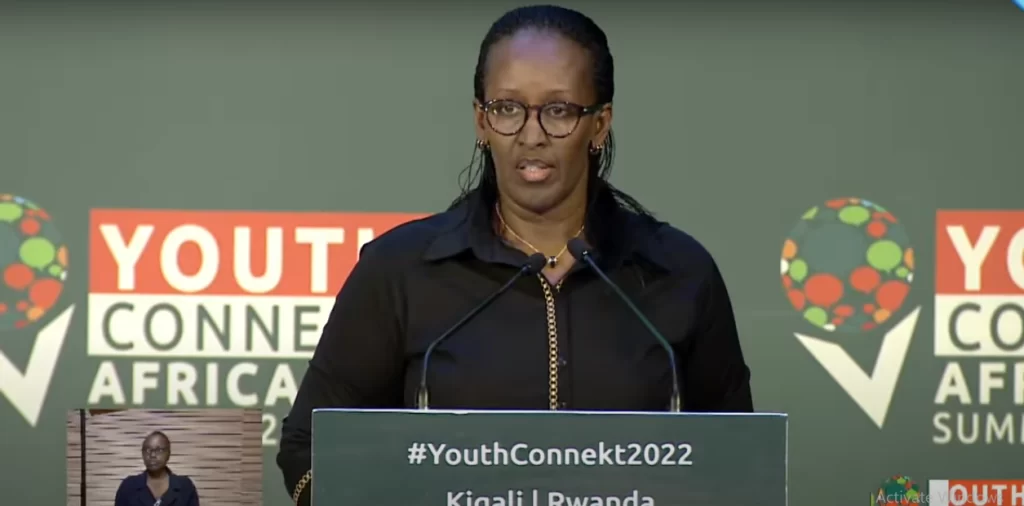 Rwanda’s First Lady Appeals To African Youth To Engage In Fight Against Mental Health Problems