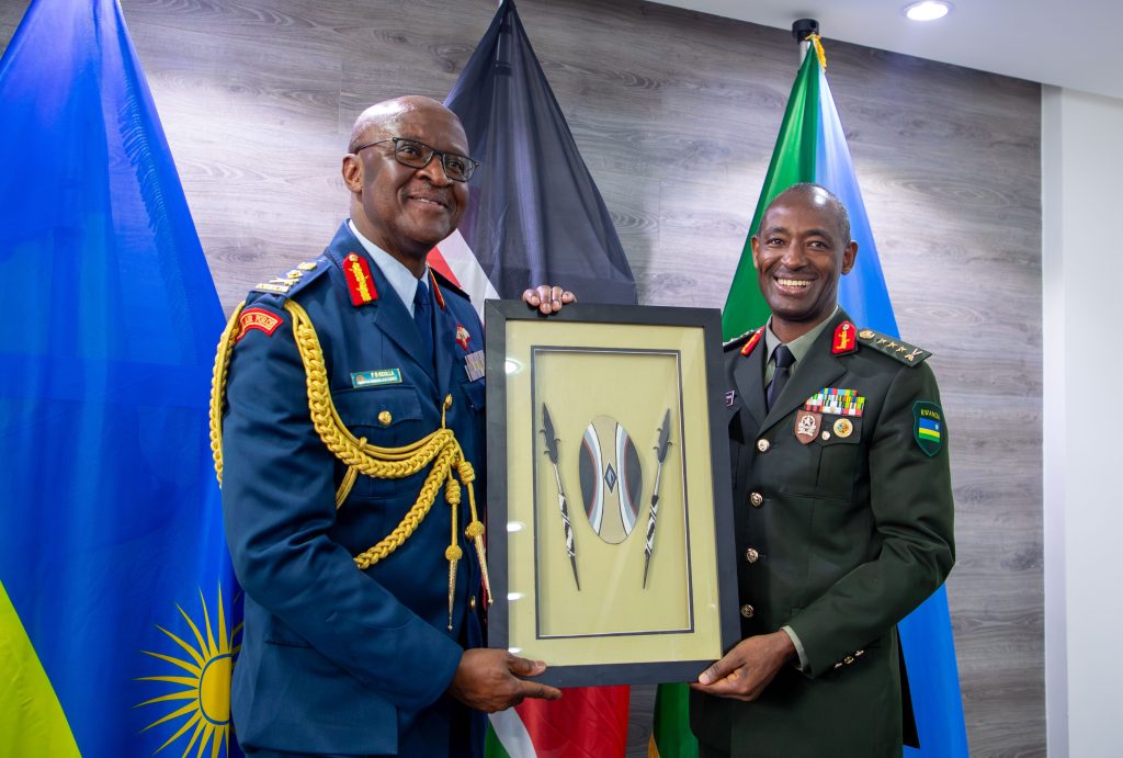 Kenyan Army Chief Visits Rwanda
