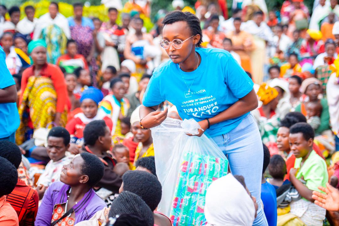 Rubavu: AIDS HealthCare Foundation Donates Over 4,000 Sanitary Pads ...