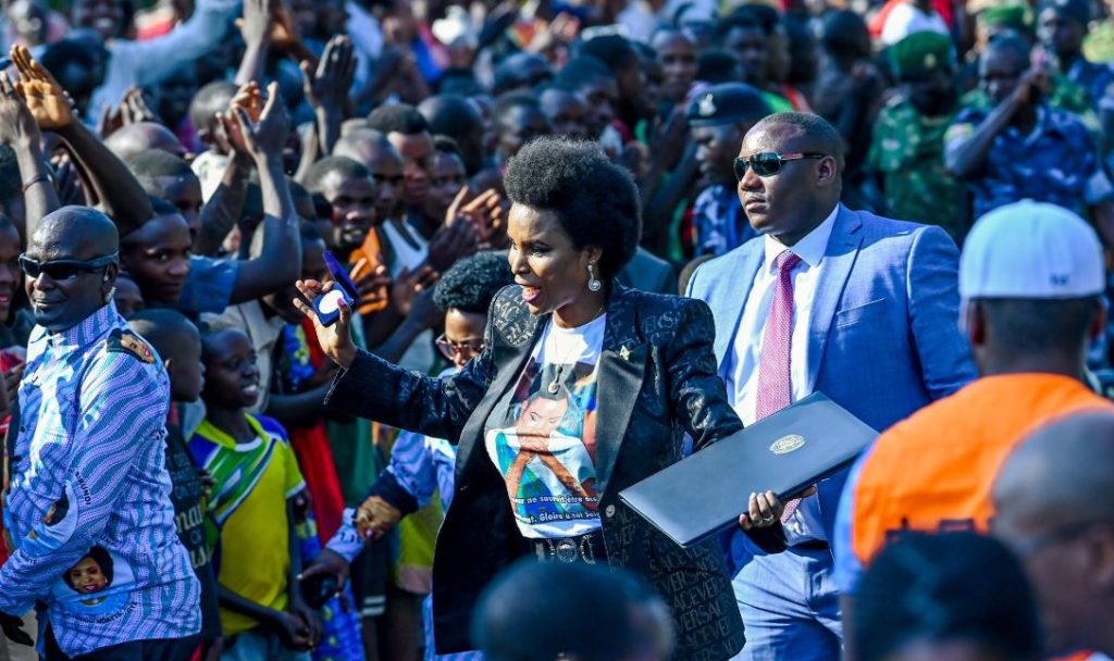 Burundians Claim Were Forced To Celebrate First Lady Angeline Ndayishimiye’s UN Award