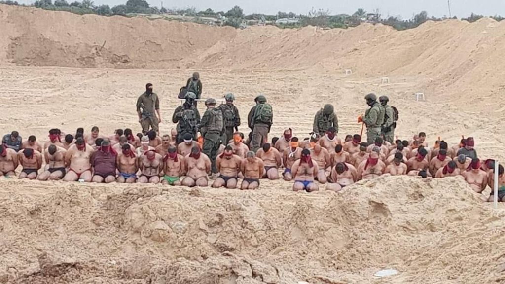 Dozens of Hamas terrorists surrender to Israeli soldiers, report says