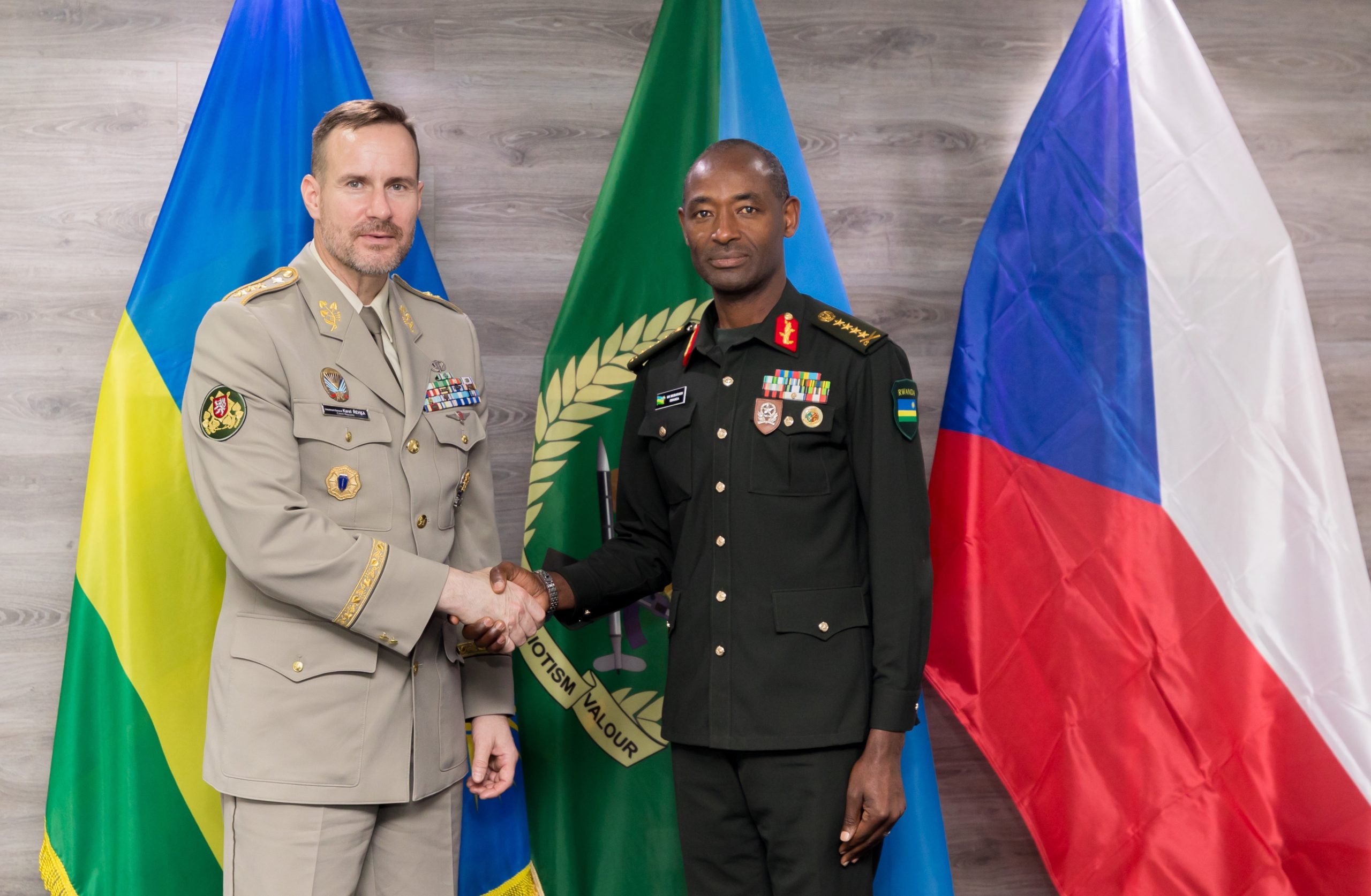 Czech's Army Chief Meets His Rwandan Counterpart In Kigali - Taarifa Rwanda