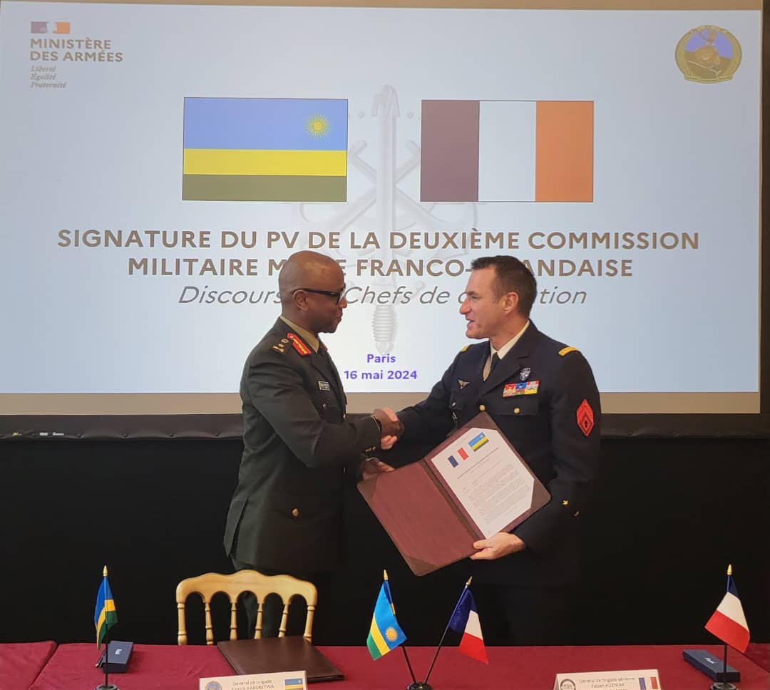 Rwanda, France Strengthen Defence Cooperation With New Roadmap ...