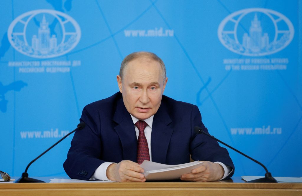 Putin Sets Conditions For Ending War in Ukraine