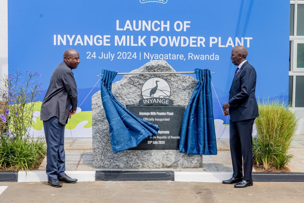 Inyange Industries Inaugurates A USM State-of-the-Art Milk Powder Plant In Rwanda
