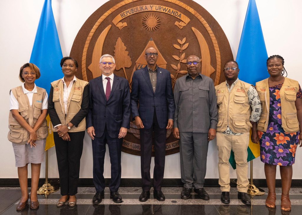 President Kagame Meets with Election Observer Mission Heads