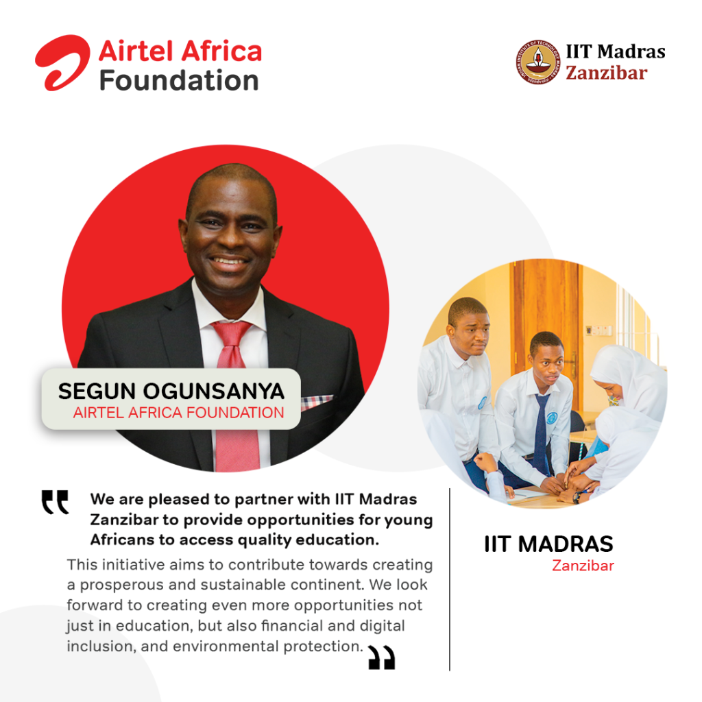 Airtel Africa Foundation Launches Fellowship for IIT Madras Zanzibar Students, Supporting Education Across 14 African Nations