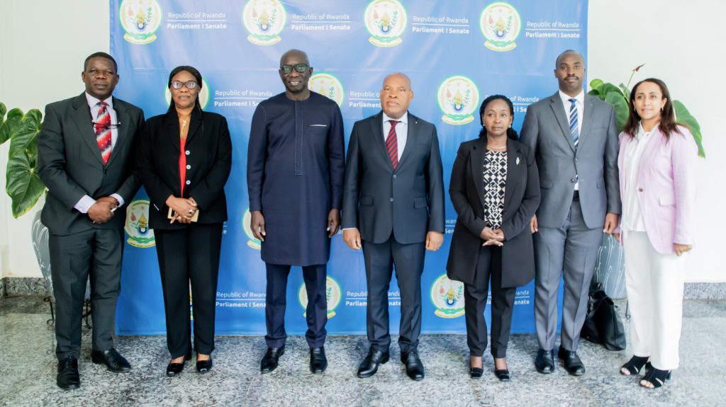 Rwanda Senate Leaders Hold Talks with AU Special Envoy on Genocide Prevention