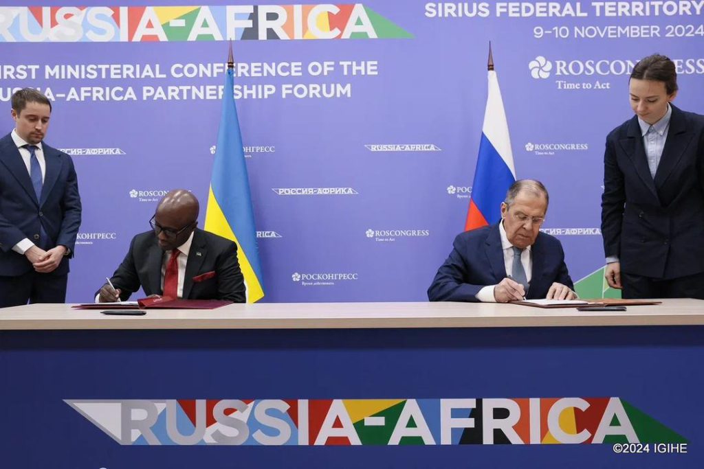Rwanda Expands Strategic Partnership with Russia to Drive Economic Self-Reliance