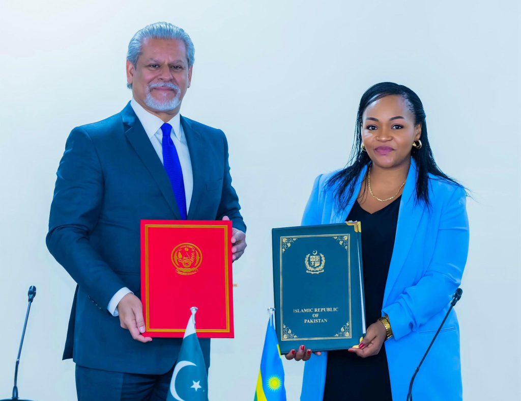 Rwanda and Pakistan Strengthen Ties with Landmark Agreement