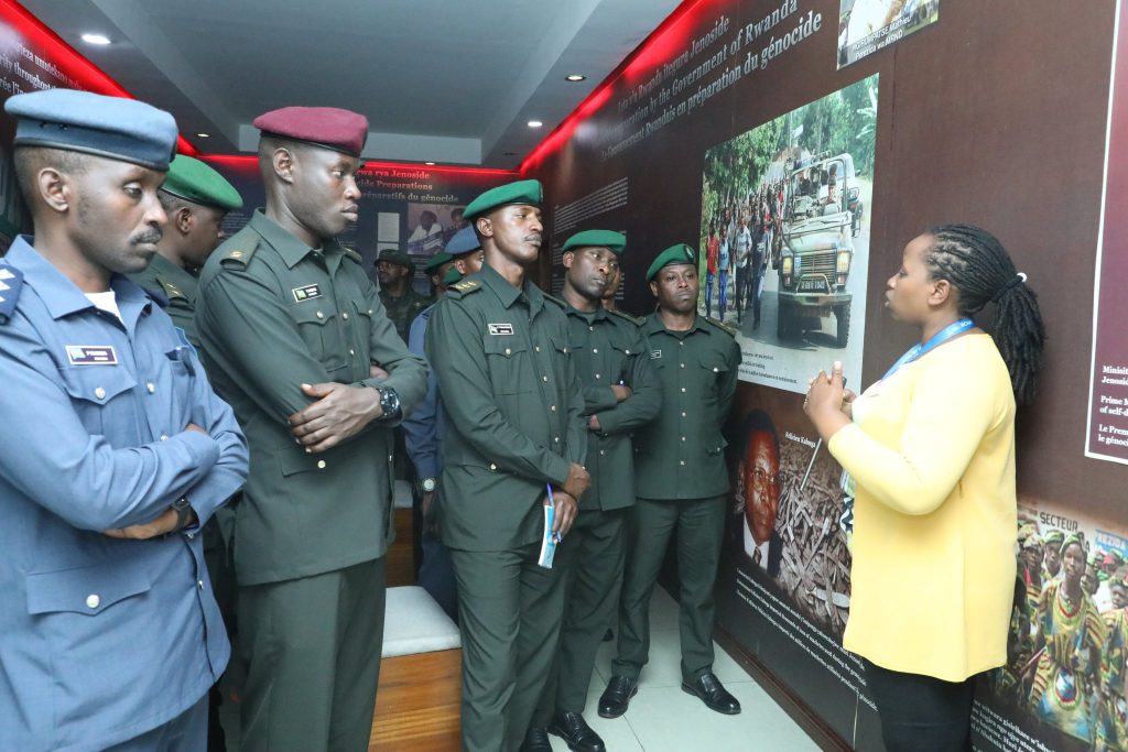 RDF Middle-Level Commanders Conduct Study Tour at Genocide Memorials