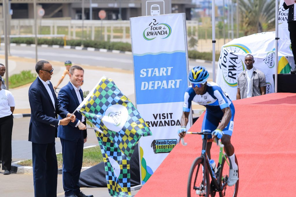 Rwanda Gears Up for 2025 UCI Road World Championships as President Kagame Flags Off Tour du Rwanda