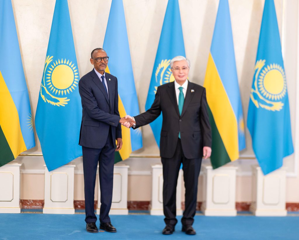 President Kagame in Kazakhstan To Strengthening Bilateral Ties