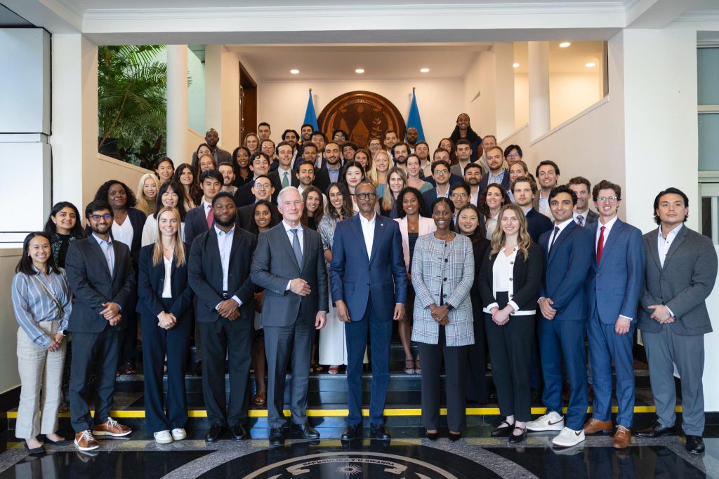 President Kagame Emphasizes Resilience and Contextual Solutions in Meeting with Harvard Business School Students