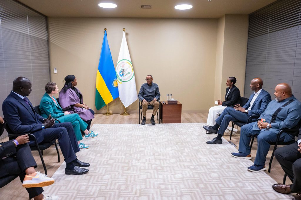 President Kagame Meets NBA Africa Leaders to Discuss Growing Sports Partnerships and Economic Potential
