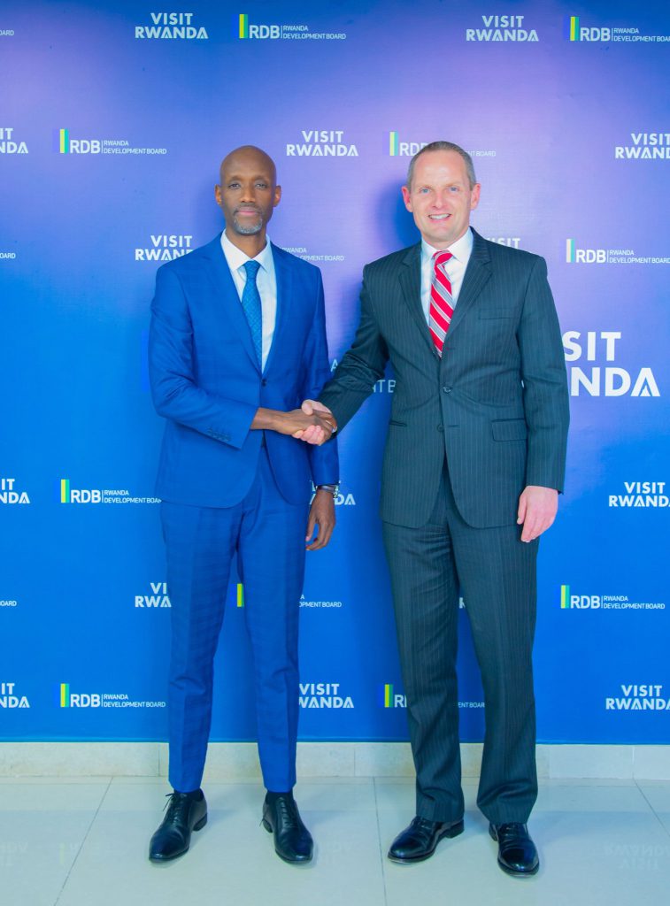 U.S. Ambassador Eric Kneedler Meets RDB CEO as American Investment in Rwanda Hits 5 Million in 2024