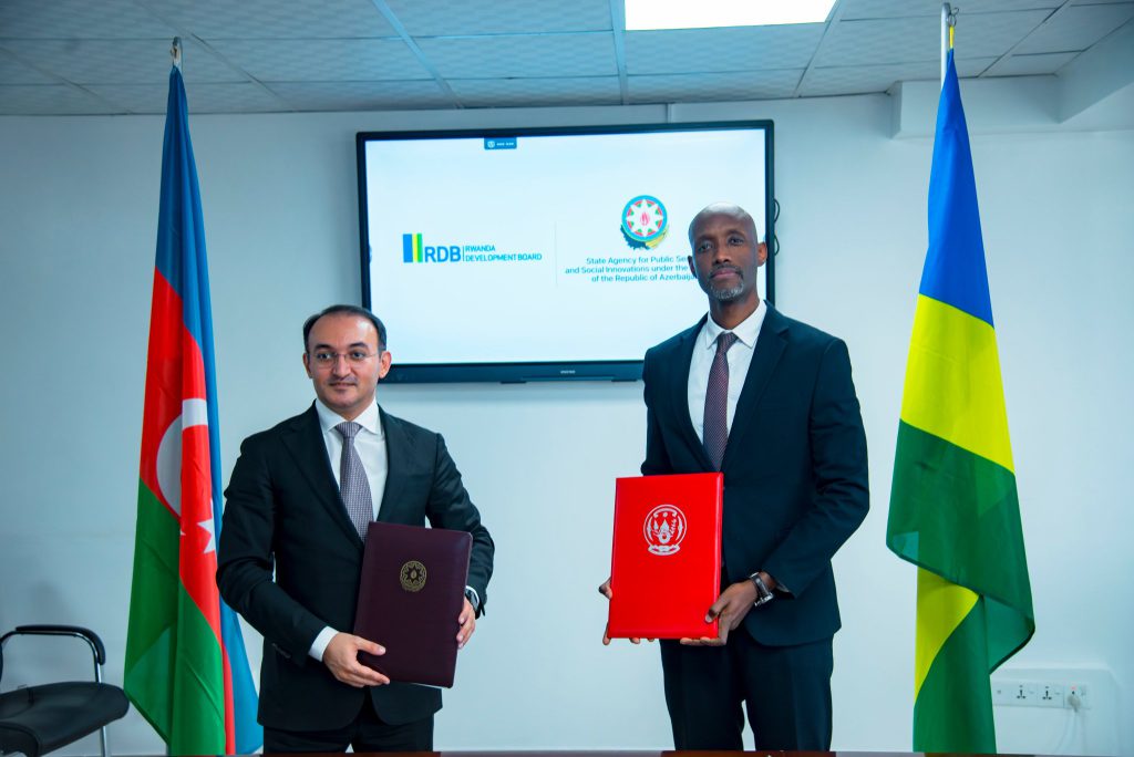 Rwanda, Azerbaijan Sign Cooperation Deal to Enhance Public Service Delivery