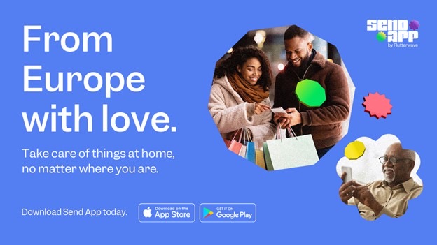 Send App by Flutterwave resumes remittance transfers from  Europe to Africa with Enhanced Features