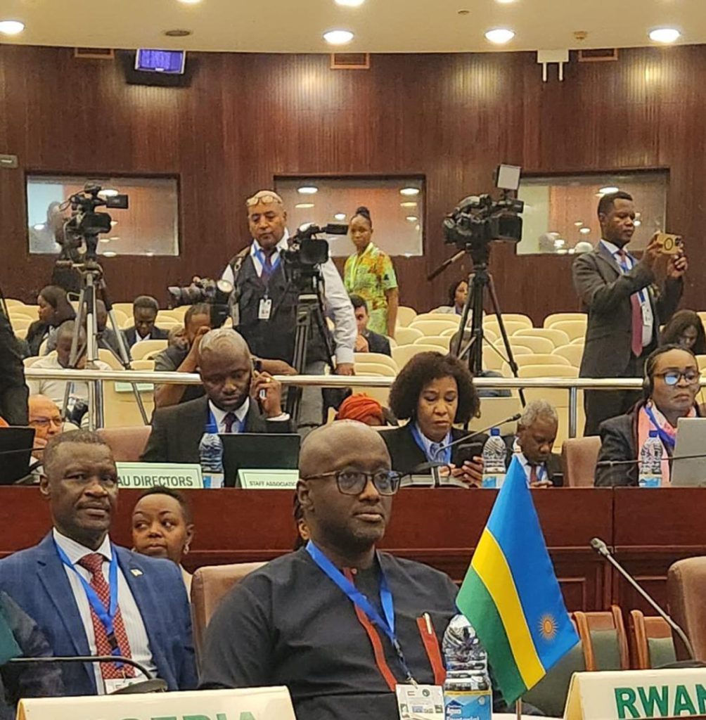 Rwanda’s Minister Olivier Nduhungirehe Attends AU Executive Council Session in Malabo