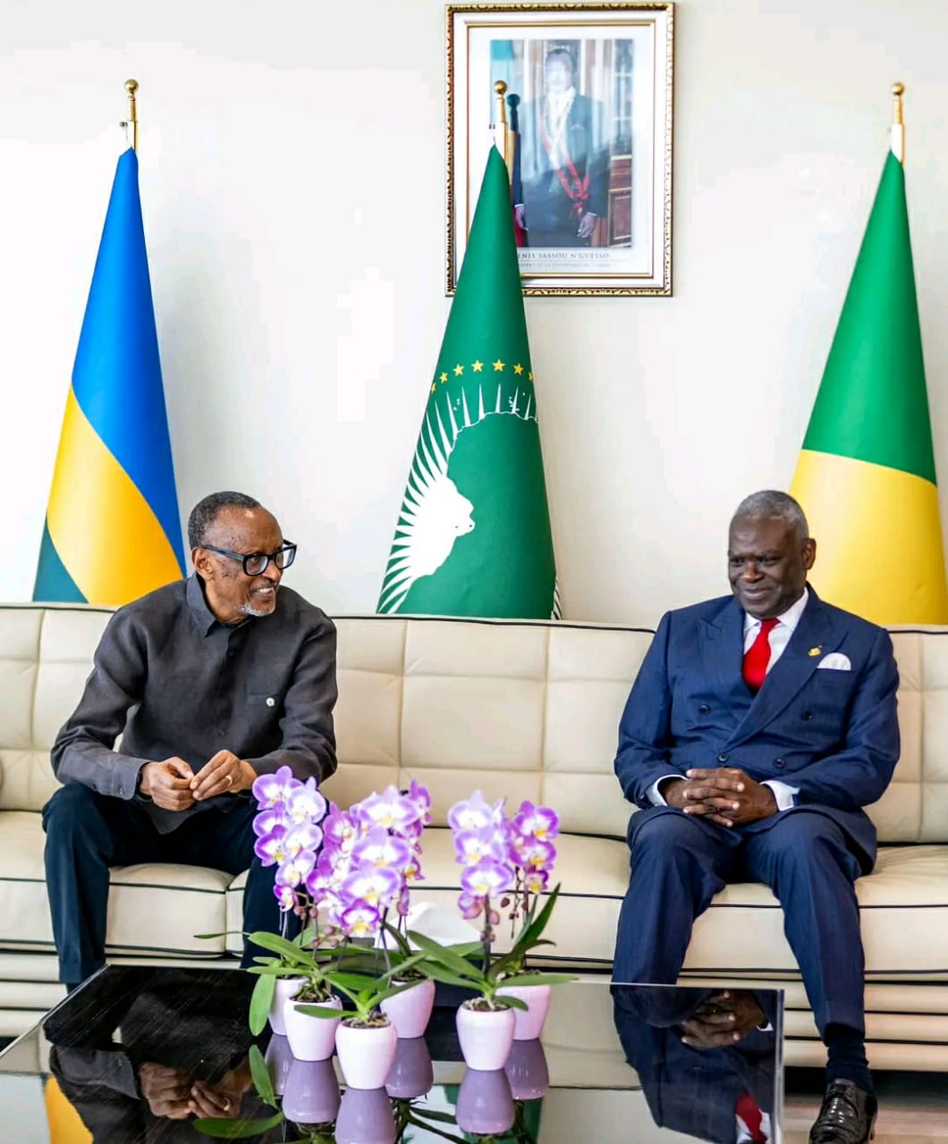 Kagame in Brazzaville Ahead of Sassou Nguesso's Inauguration